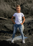 Girls' MashMnie White T-shirt | S-05
