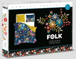 100% Cotton Multicolor Duvet Set with Folk Pattern +/- QUEEN SIZE | PEY-06