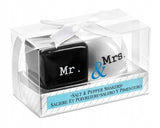 Black and White Salt and Pepper Shakers | GB-054