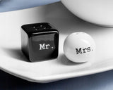 Black and White Salt and Pepper Shakers | GB-054