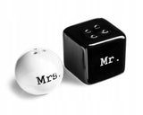 Black and White Salt and Pepper Shakers | GB-054