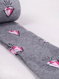 YO! Girl's Cotton Printed NON-SKID Tights 4-5 Y | RAB-0005BG-1