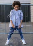 MashMnie Boys' Blue Jeans Pants | S-118