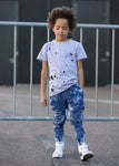 MashMnie Boys' Blue Jeans Pants | S-118