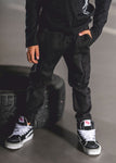 Black Cargo Pants | S-96