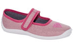 Zetpol Pink Sneakers with Diamond Embroidery | WIKTORIA-P