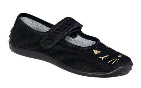 Black School Slippers | MARYSIA-BL