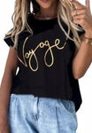 Classic 100% Cotton Italian T-Shirt with Voyage Print | HAL-190