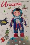Boys' Astronaut Birthday Card | B6X-601-2