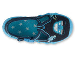 Befado Dark Blue School Slippers with Cars Pattern | 110P405