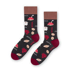 Steven Men's Graphite Socks with Highlander Pattern | ART-118XO032