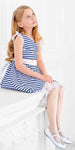 Girl's White 20 Denier Tights | Daria