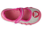 Befado Pink & Gray Koala Daycare Slippers SPEEDY | 109P251