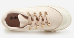 Light Beige Sneakers Trampki | PP21-Light Beige