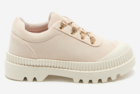 Light Beige Sneakers Trampki | PP21-Light Beige