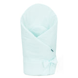 Light Green Baby Swaddle Wrap with Extra Back Support Rożek-Becik | MMT-10