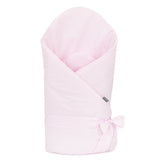 Light Pink Baby Swaddle Wrap with Extra Back Support Rożek-Becik | MMT-09