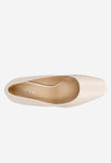 Wojas Light Beige Leather High Heels | 35074-54