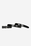 Wojas Elegant Black Leather Belt | 93070-51