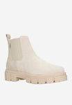 Wojas Beige Leather Chelsea Boots | 5504764