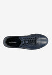 Wojas Dark Blue Leather Sneakers | 1008956