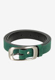 Wojas Women's Green Nubuck Leather Belt | 9300766