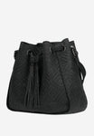Wojas Black Leather Crossbody Bag | 80126-61