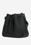 Wojas Black Leather Crossbody Bag | 80126-61