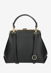 Wojas Black Leather Satchel | 80257-51