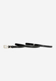 Wojas Women's Thin Black Leather Belt | 93010-31