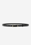 Wojas Women's Thin Black Leather Belt | 93010-31