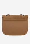 Wojas Light Brown Leather Crossbody Bag | 9850-73