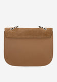 Wojas Light Brown Leather Crossbody Bag | 9850-73