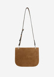 Wojas Light Brown Leather Crossbody Bag | 9850-73