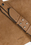 Wojas Light Brown Leather Crossbody Bag | 9850-73