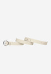 Wojas Women's Beige Leather Belt | 9973-84