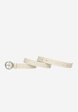 Wojas Women's Beige Leather Belt | 9973-84