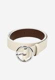 Wojas Women's Beige Leather Belt | 9973-84