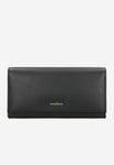 Wojas Black Leather Snap Wallet PREMIUM LINE | 91053-51