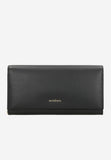 Wojas Black Leather Snap Wallet PREMIUM LINE | 91053-51