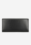 Wojas Black Leather Snap Wallet PREMIUM LINE | 91053-51