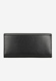 Wojas Black Leather Snap Wallet PREMIUM LINE | 91053-51
