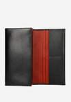 Wojas Black Leather Snap Wallet PREMIUM LINE | 91053-51
