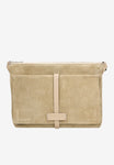 Wojas Beige Leather Crossbody Bag | 985184