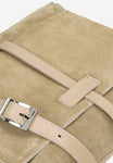 Wojas Beige Leather Crossbody Bag | 985184