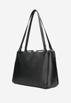 Wojas Black Leather Tote Bag | 80259-51