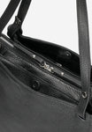 Wojas Black Leather Tote Bag | 80259-51