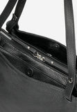 Wojas Black Leather Tote Bag | 80259-51