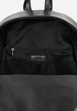 Wojas RELAKS Black Backpack with Modern Geometric Texture | R8029311