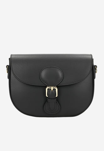 Wojas Black Leather Crossbody Bag | 80311-51